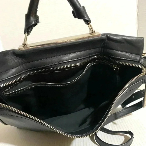 3.1 phllip Lim back leather satchel handbag - Picture 12 of 14